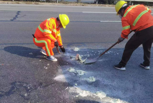 滁州公路下沉注浆加固